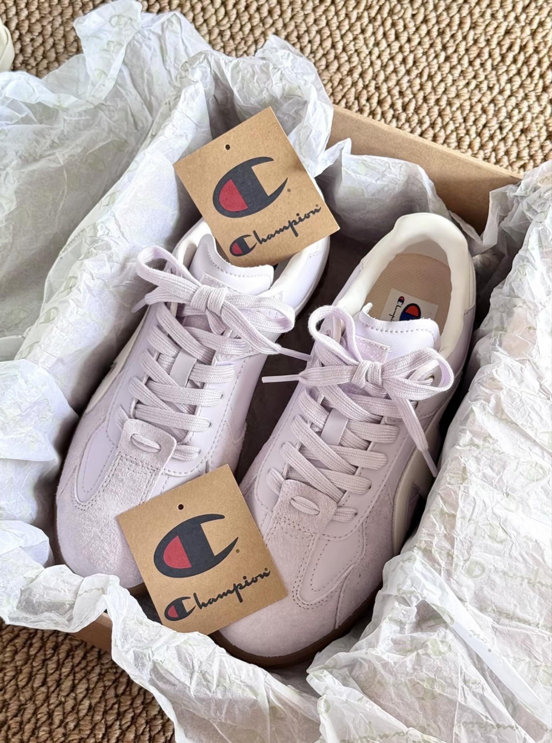 champion冠军还得你小汁…介个芋泥啵啵德训鞋泰温柔了叭💜